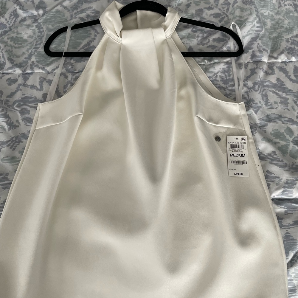 Vegan leather top